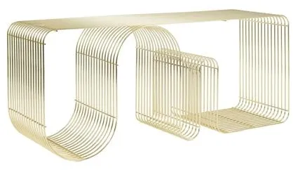 AYTM CURVA Bench L100 Gold