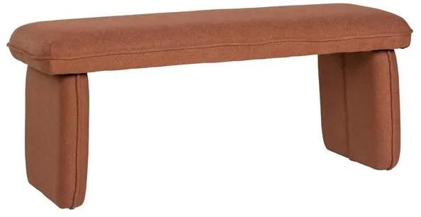 Hübsch Mellow Bench Reddish Brown