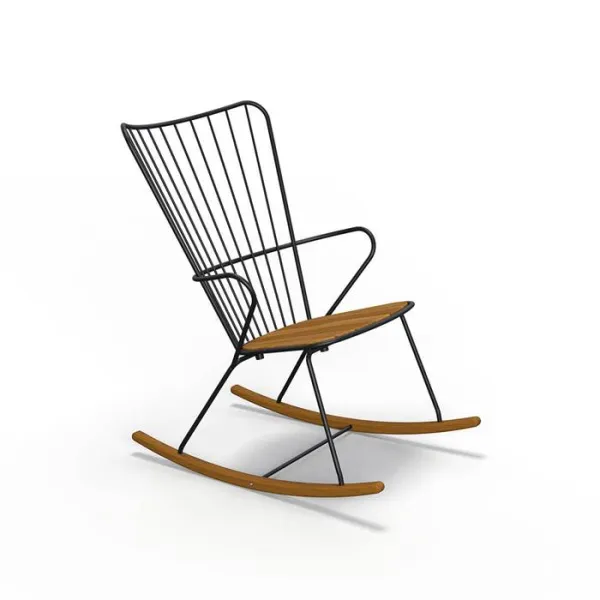 HOUE - PAON rocking chair - Black