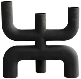 101 Copenhagen Cobra Candle Holder Black