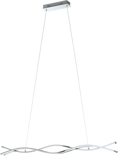 EGLO LASANA 2 dining table pendant LED 3x12W, chrome