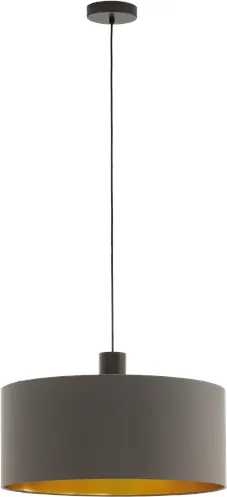 EGLO CONCESSA 1 pendant, cappuccino/gold