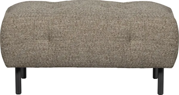 Lloyd, Pouffe, brown, H45x90x90 cm